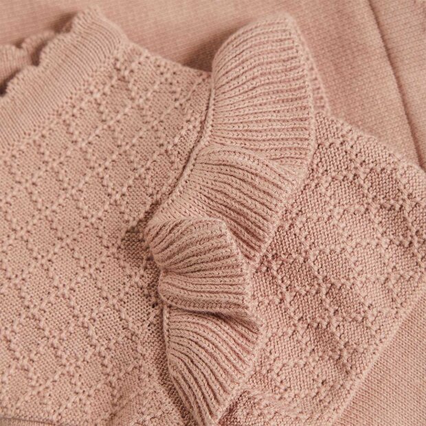 MINYMO - CARDIGAN KNIT | MAHOGANY ROSE