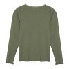 MINYMO - T-SHIRT LS RIB | DEEP LICHEN GREEN