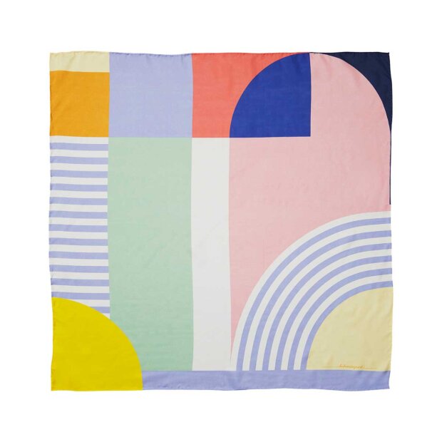 BECK SØNDERGAARD - LEI SIA SCARF I SILKE | MULTI