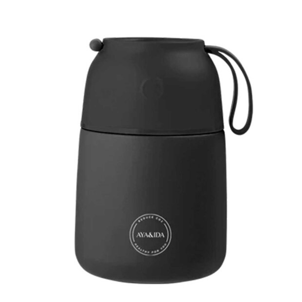 Billede af Food'ie 500 Ml | Matte Black Fra Aya & Ida