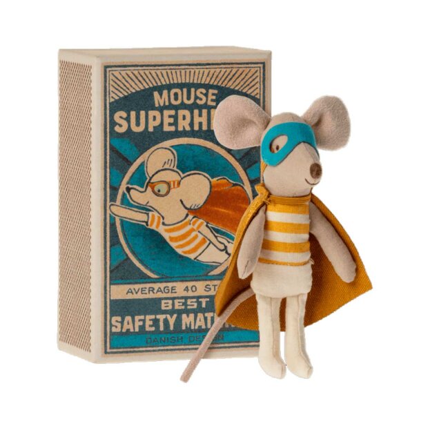 Billede af Superheltemus I Tændstikæske - Lillebror Fra Maileg