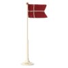 MAILEG - BORDFLAG - METAL - 25 CM