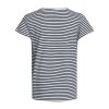 MADS NØRGAARD KIDS - ORGANIC JERSEY STRIPE TUVINA TEE FAV | WHITE/BLACK