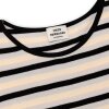 MADS NØRGAARD KIDS - 2X2 COTTON STRIPE DAISINA DRESS | QUIET GRAY MADS NØRGAARD KIDS - 2X2 COTTON STRIPE DAISINA DRESS | QUIET GRAY