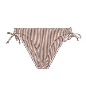 BECK SØNDERGAARD - STRIBA BIBI BIKINI TRUSSER | SORREL BROWN