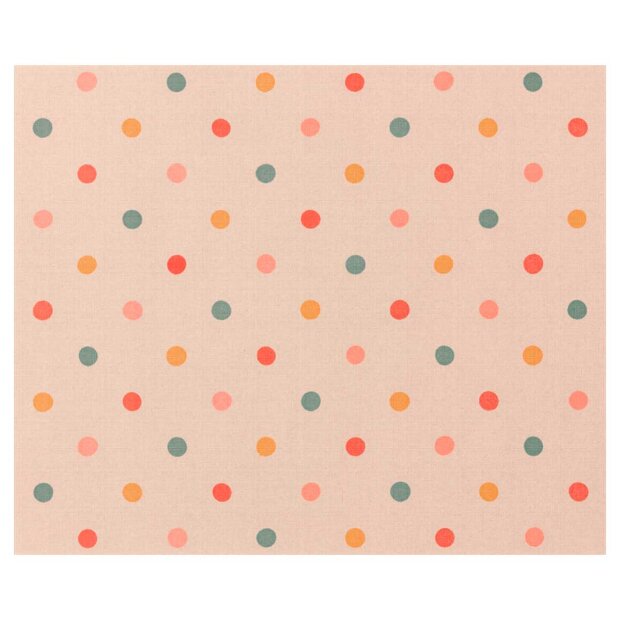 Billede af Gavepapir - Multi Prikker 10m Fra Maileg