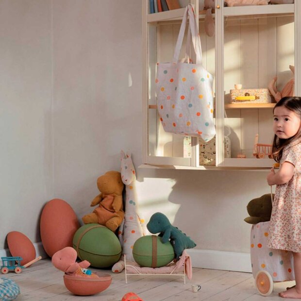 MAILEG - GANTOSAURUS I ÆG SMALL 23 CM | MØRK PETROL