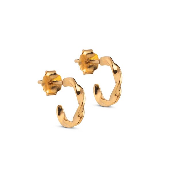 Billede af Hannah Hoops | Forgyldt Fra Enamel Copenhagen