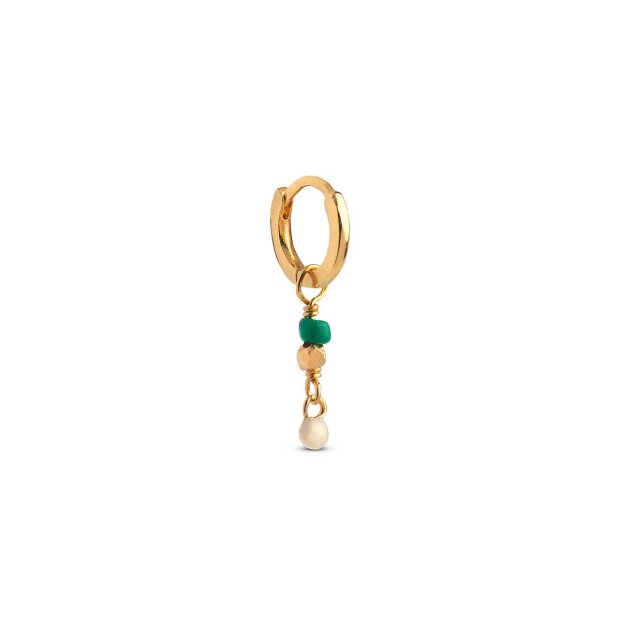 Billede af Nanna Hoop 1 Stk. | Forgyldt Fra Enamel Copenhagen