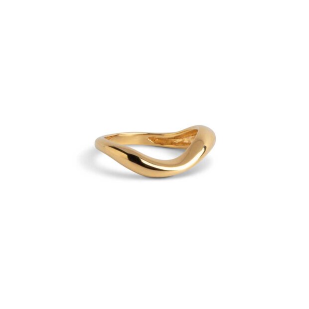 10: Agnete Small Ring | Forgyldt Fra Enamel Copenhagen
