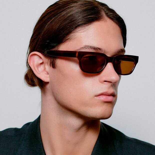 A. KJÆRBEDE - BROR SOLBRILLER | BROWN/DEMI LIGHT BROWN TRANSPARENT