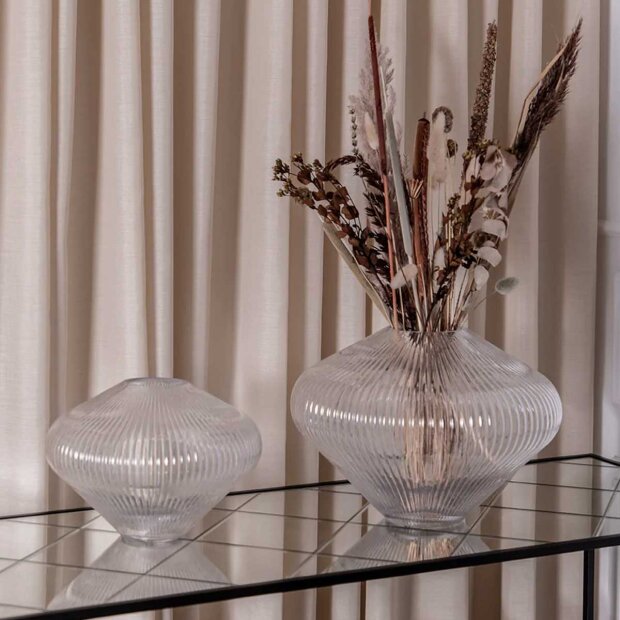 SPECKTRUM - WILLOW VASE LARGE 25X35 CM | CLEAR