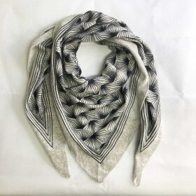 GAUGE & PLY - HOLLY SCARF | LIGHT GREY MELANGE