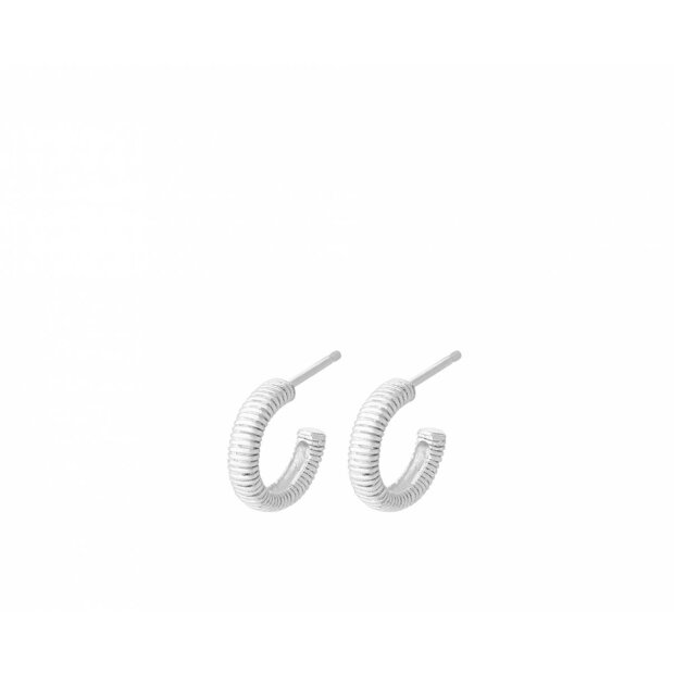 Billede af Mini Sea Breeze Øreringe | Sølv Fra Pernille Corydon