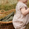 WHEAT - VICTORIA ROMPER | EMBROIDERY FLOWERS