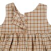 WHEAT - WRINKLES PINAFORE | GOLDEN DOVE CHECK