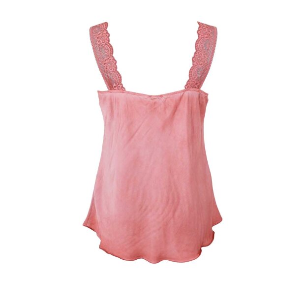 BLACK COLOUR - BEA LACE TOP | DUST ROSE