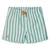 LIEWOOD - DUKE STRIPED BOARDSHORTS | PEPPERMINT/CRISP WHITE