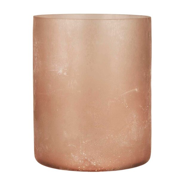 Billede af Stage I Frostet Glas 16 Cm | Rosa Fra Ib Laursen