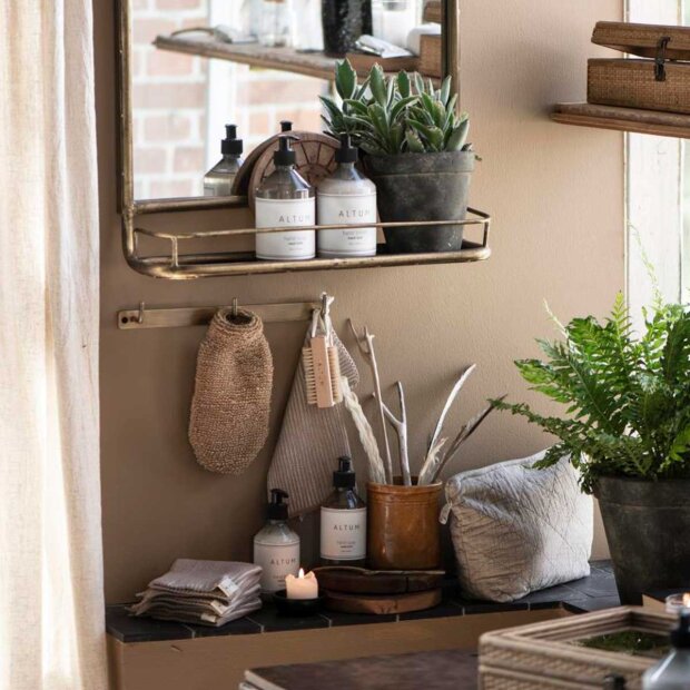 IB LAURSEN - TOILETTASKE QUILTET | LINEN