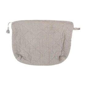 IB LAURSEN - TOILETTASKE QUILTET | ASH GREY