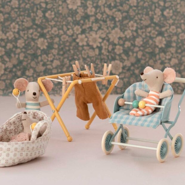 MAILEG - TØRRESTATIV TIL MUS MAILEG - TØRRESTATIV TIL MUS