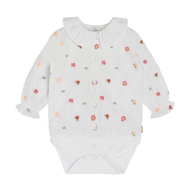 HUST AND CLAIRE - BERNADETTE SKJORTE-BODY | HVID