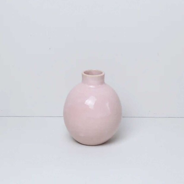 Billede af Candleholder 8x9 Cm | Candy Floss Fra Bornholms Keramikfabrik