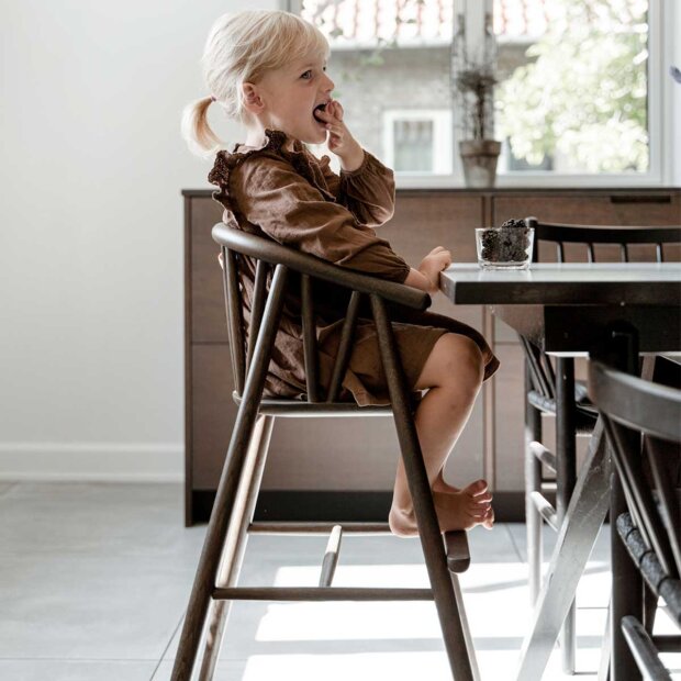 OAKLINGS - SAGA HØJ STOL - RØGET EG