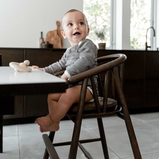 OAKLINGS - SAGA HØJ STOL - RØGET EG