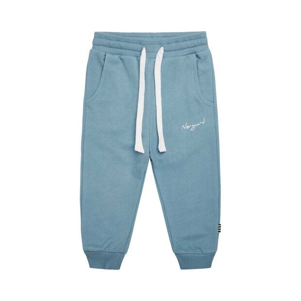 MADS NØRGAARD KIDS - SOFT SWEAT PAVO BUKSER | ZEN BLUE