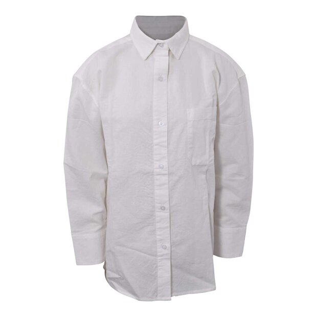 Billede af Linen Blend Shirt | White Fra Hound