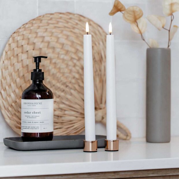 UYUNI - LIGHT CANDLEHOLDER 3,2X2,3 CM | ROSEGOLD