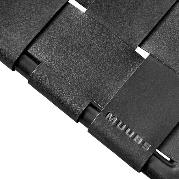 MUUBS - SOHO BÆNK 100X42X31 CM | SORT