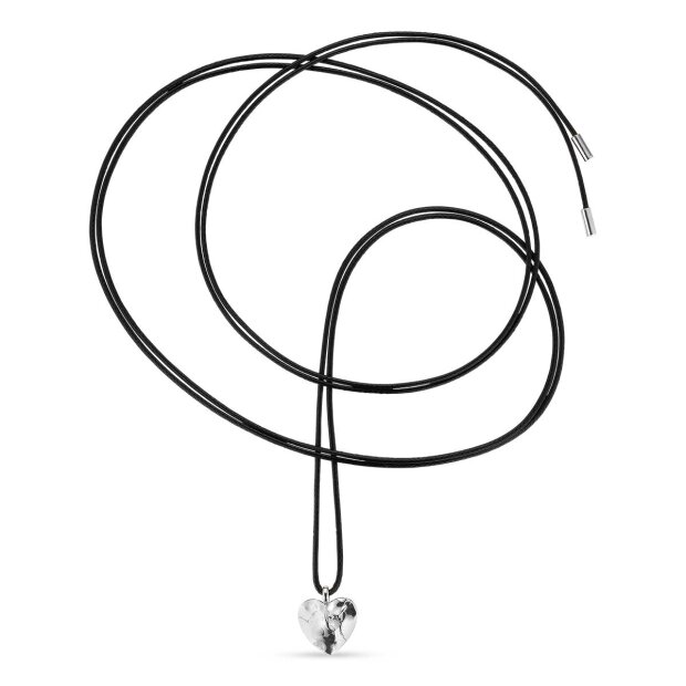 JANE KØNIG - BRUISED HEART STRING HALSKÆDE | SØLV