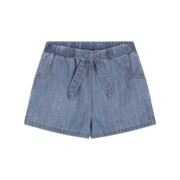 12: Hannan Shorts | Washed Denim Fra Hust And Claire
