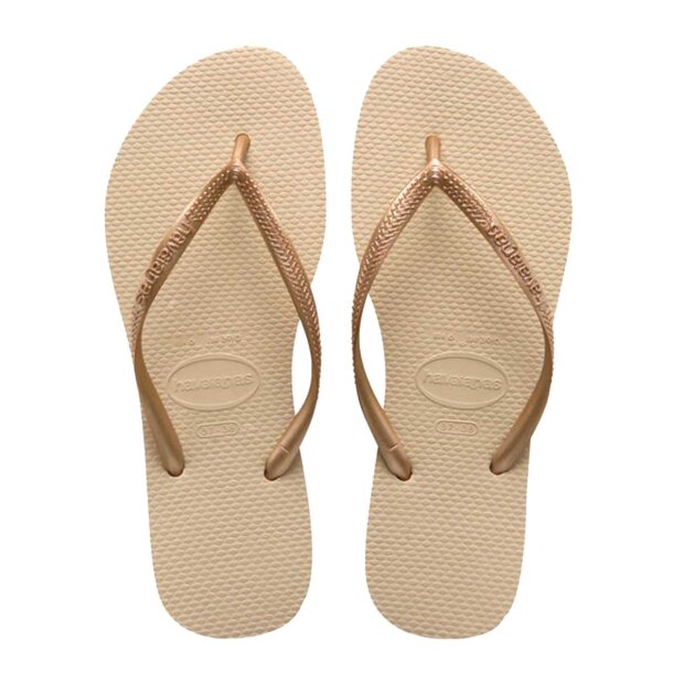 HAVAIANAS - HAVAIANAS SLIM KLIP KLAPPER | SAND/GOLD