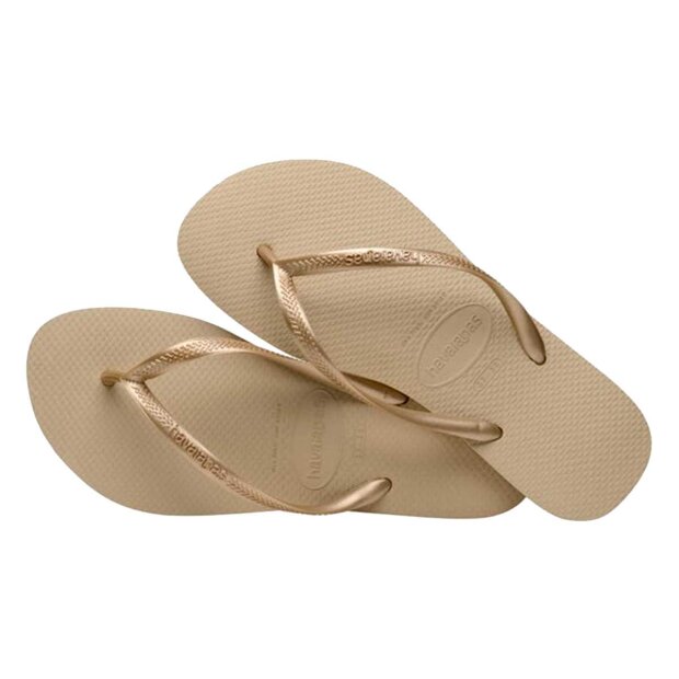 HAVAIANAS - HAVAIANAS SLIM KLIP KLAPPER | SAND/GOLD