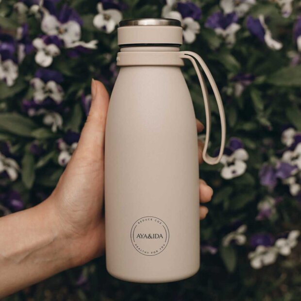 AYA & IDA - BOTTLEHANDLE | CREAM BEIGE