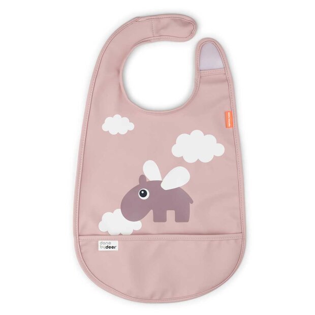 Hagesmæk M/velcro Happy Clouds | Powder Fra Done By Deer