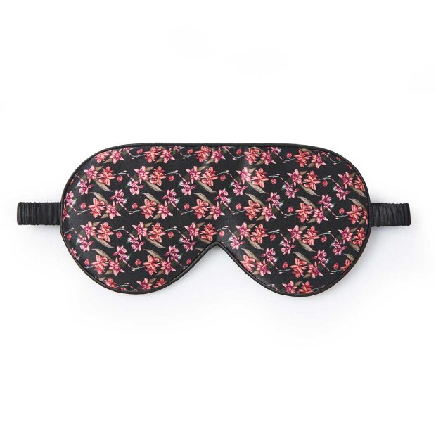 Billede af Sovemaske I Silke | Flawless Black Fra Fan Palm