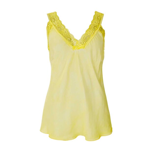 Billede af Bea Lace Top | Yellow Fra Black Colour