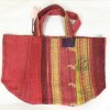 RELOVE AND ROSES - BIG TOTE KANTHA 70X45X22 CM | PINK LADY