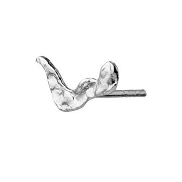 Billede af Petit Gold Splash Ladylike Ørering 1 Stk | Sølv Fra Stine A