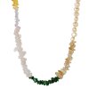 STINE A - CRISPY COAST NECKLACE PACIFIC COLORS WITH PEARLS & GEMSTONES | FORGYLDT