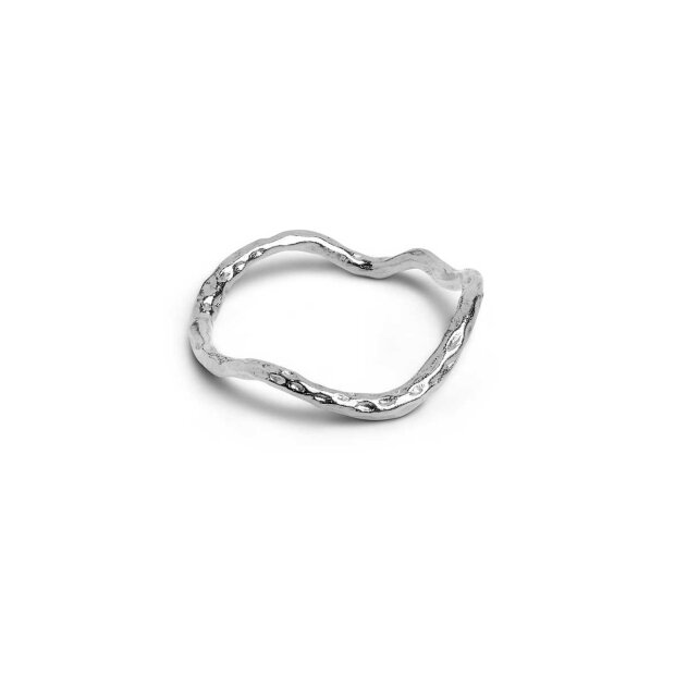 ENAMEL COPENHAGEN - SWAY RING | SØLV