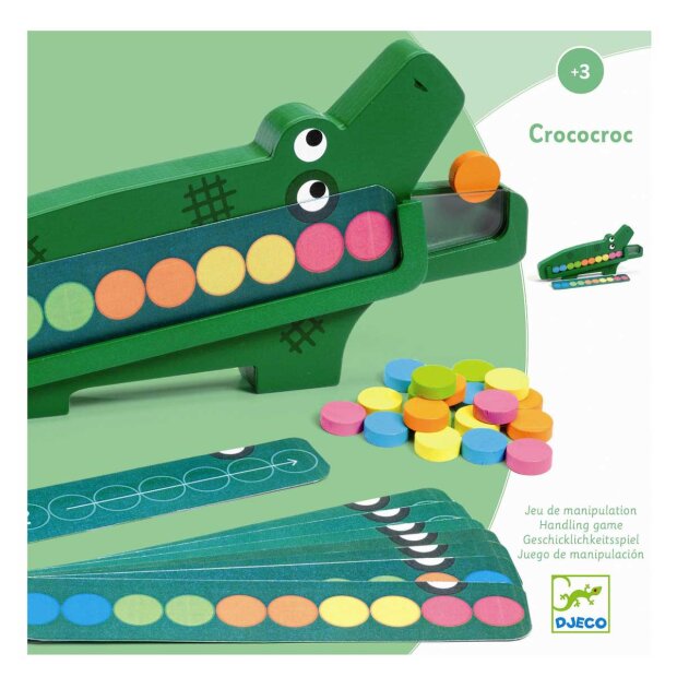 DJECO - TRÆLÆRESPIL - DEN SULTNE KROKODILLE