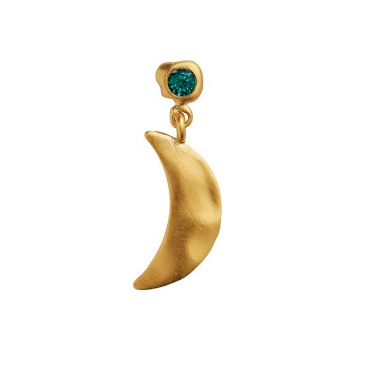 Stine A - Big Bella Moon With Stones - Silver main image 1