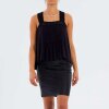 LOLLYS LAUNDRY - NEWTON TOP | WASHED BLACK