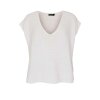 BLACK COLOUR - KITTY KNIT TOP | OFF WHITE